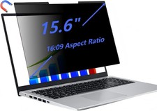 Magnetic Privacy Screen Protector for 15.6" Laptop with Anti-Glare Filter