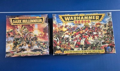 Warhammer 40k 2. Edition Starterset plus Dark Millennium Komplettsets