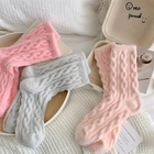 3 Pairs Ladies Girls Winter Warm Soft Fluffy Bed Sock Lounge Slipper Fleece Sock