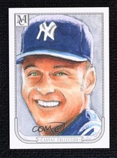2018 Topps Museum Collection Canvas Collection Derek Jeter #CC-17 HOF 0lj0