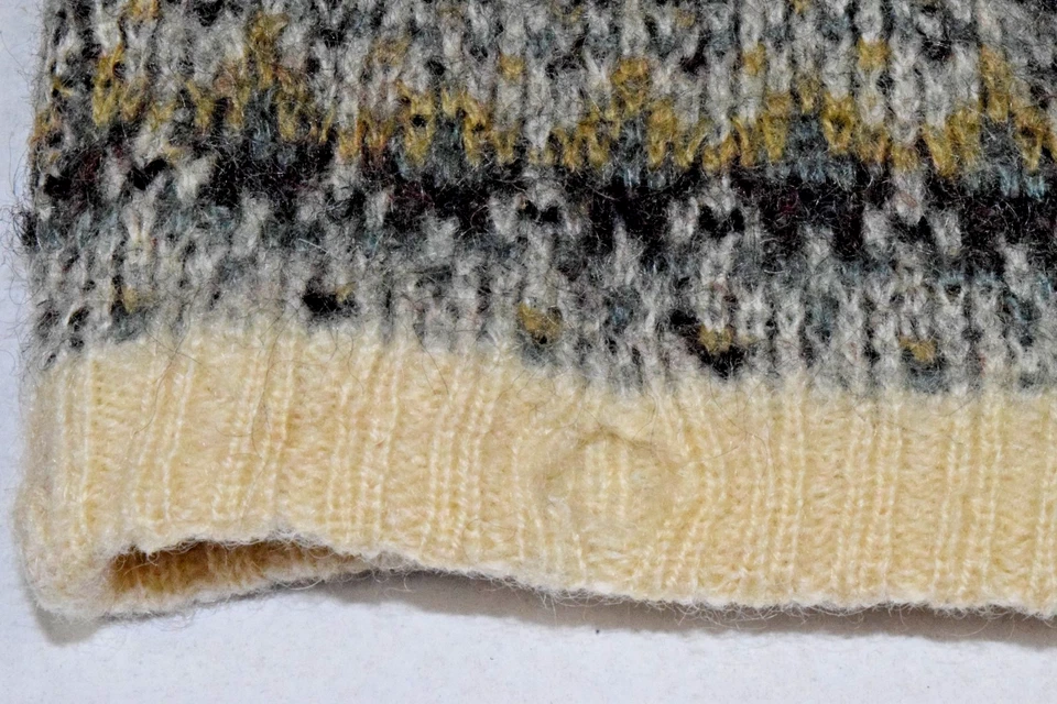 Suéter Vintage Niños Jantzen Talla Juvenil L 60s Fair Isle Lana Mohair Hecho en EE. UU. Foto 4 de 4