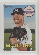 2018 Topps Heritage Kyle Barraclough #261 2f4