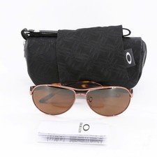 Oakley Feedback 0004079 Brown Sunglasses w/ Case, Bag, Box  Paper FPP010697 