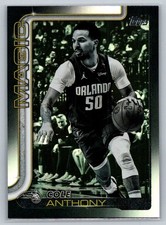 💎2025-26 Topps Basketball Blackout #91 Cole Anthony - Orlando Magic💎