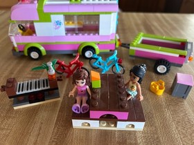 LEGO Friends 5 Set Lot #3184,3183,30399,30396,41020 EUC Adventure Camper, Car ++