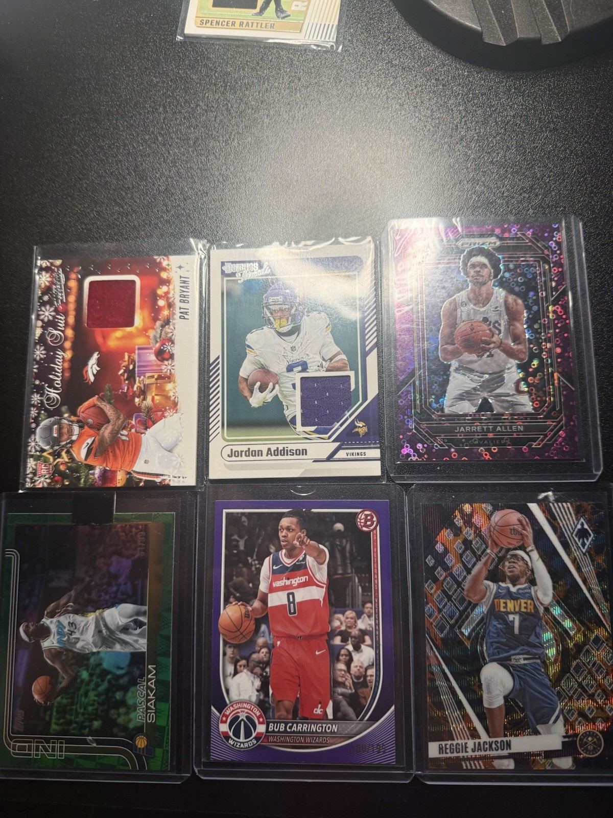 Football And Basketball Numbered Auto Patch’s Ssp Case Hit 40 Total view 3