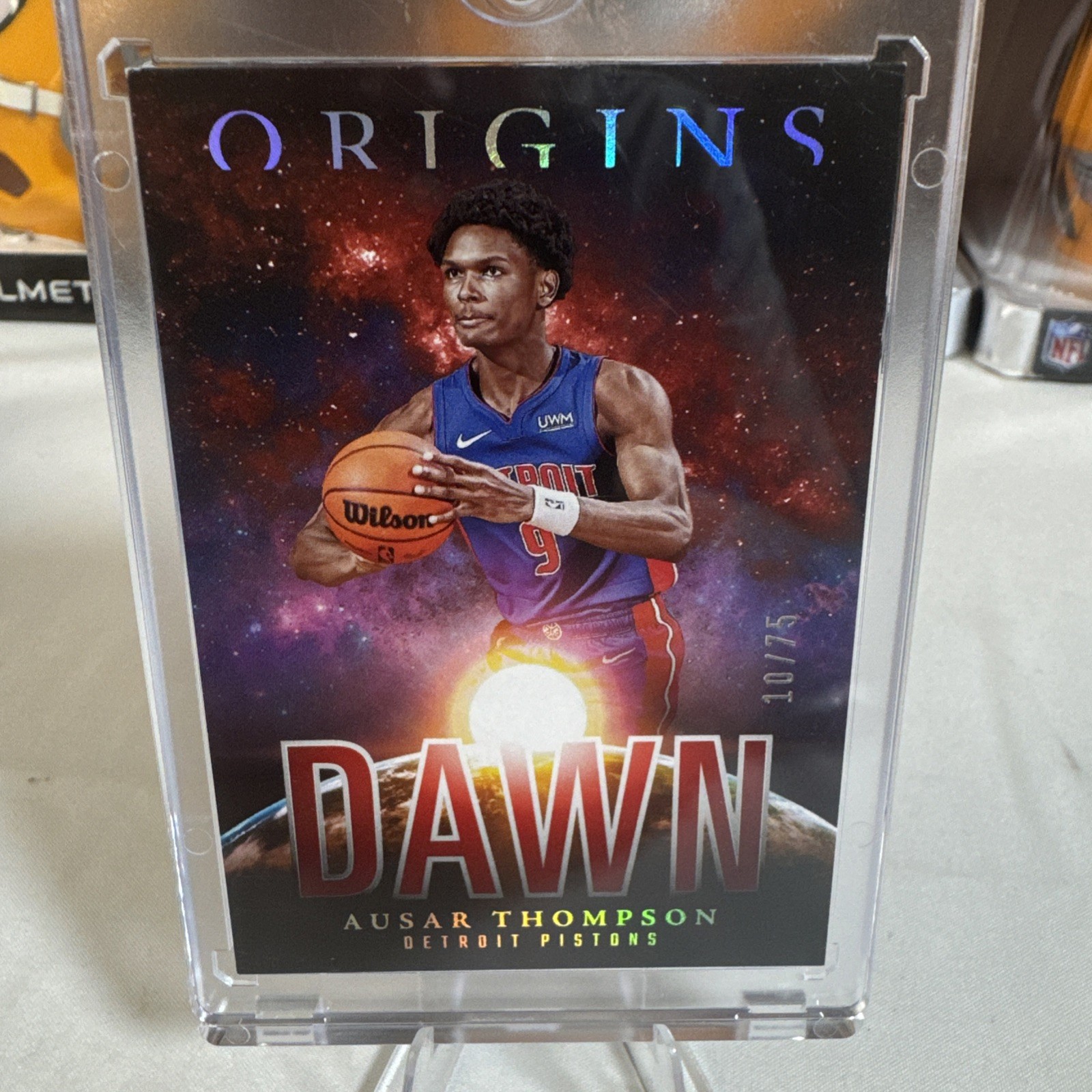 2023 Panini Origins Dawn #22 Ausar Thompson Dawn-Red 10/75 🔥