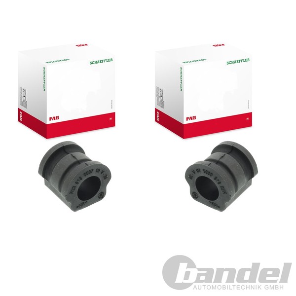 2X Schaeffler FAG Stabilager Gummilager Stabi Vorne Passend FüR Skoda Fabia VW P-image