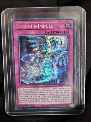  Yu-Gi-Oh! Dominus Impulse - MP25-DE116 - Prismatic Secret Rare - German - NM