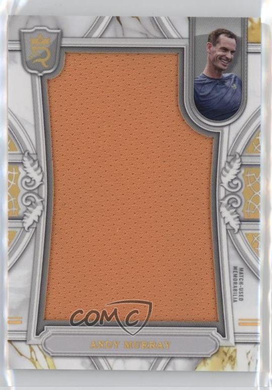 Andy Murray #RCJ-AM Tennis Cards 2024 Topps Royalty Relic Jewels trading card — raw and PSA graded price guide