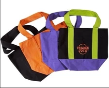 4 Sets Of 4 Trader Joe’s Halloween October Mini Totes (can buy 1 set at a time)