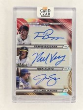 2024 Bowman's Best Travis Bazzana Jac Caglianone Nick Kurtz Auto /75