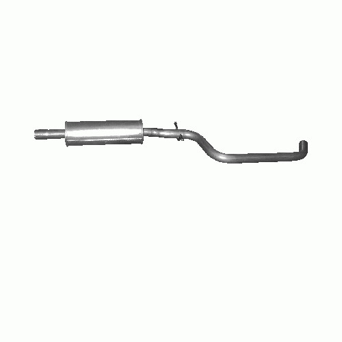 Silencieux intermédiaire pour Audi A3 Sportback 1.9 2.0 TDI 2003-2008 en acier aluminisé