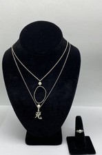 925 Sterling Silver Assorted 3PC Jewelry Bundle 11.3g