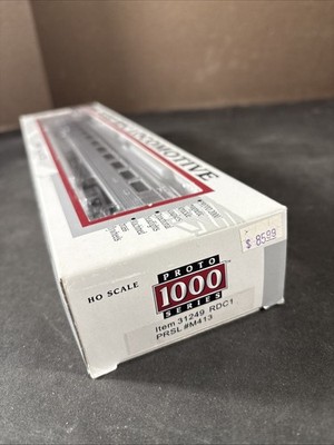 PRSL #M413 PROTO 1000 SERIES HO SCALE ITEM #31249 BUDD RDC1 LOCOMOTIVE NEW OPEN