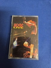 Vintage AC/DC Live Music Cassette
