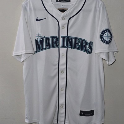 Cal Raleigh Seattle Mariners Nike Limited Jersey White Home Men's M NWT