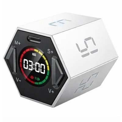 Ticktime Pomodoro Productivity Timer Cube 3/5/10/15/25/30 Min Preset 8 Inversion