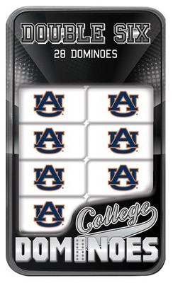 MasterPieces - Auburn Tigers - NCAA Dominoes Set