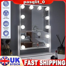Hollywood Mirror Vanity Make Up Mirror with 12 Lights LED Dressing Table Mirror