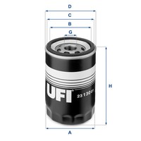 UFI ÖLfilter 23.130.01 FüR VW Golf I Cabriolet 1.8 1.6 1.5 Audi 80