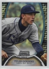 2011 Bowman Sterling MLB Future Stars Black Refractor /25 Tyler Goeddel #30 0c6