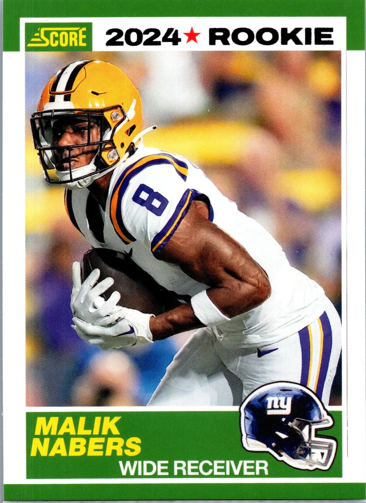 2024 Score #5 Malik Nabers 35th Anniversary Rookies