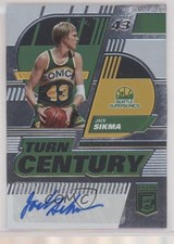 2022-23 Donruss Elite Turn of the Century Signatures Jack Sikma Auto HOF uk2