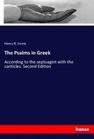 The Psalms In Greek Henry B. Swete