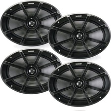 Kicker 6x9 Inch PS-Series Powersports Speakers 40PS694 bundle