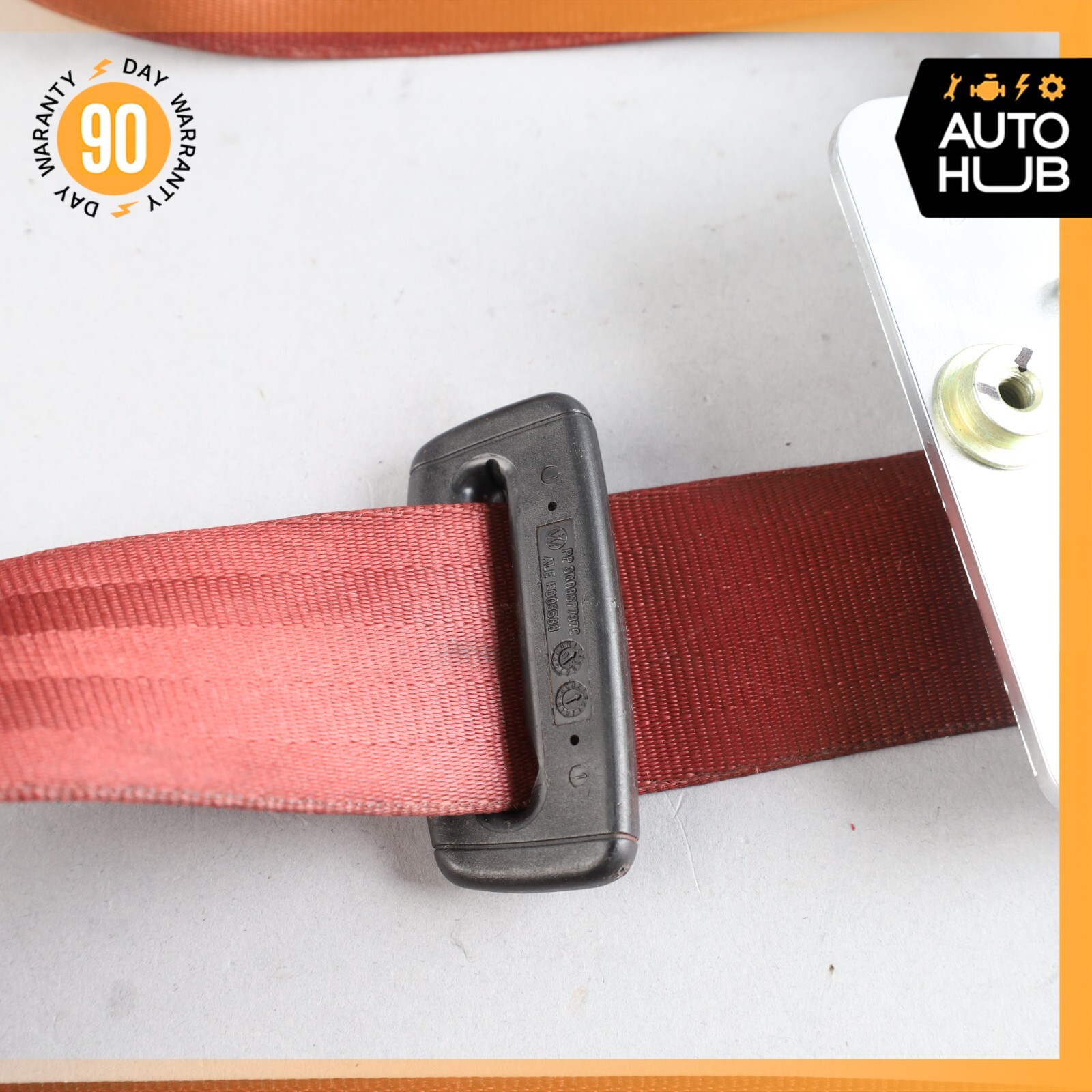 03-06 Bentley Continental GT Front Left Driver Side Seat Belt Red OEM 73k