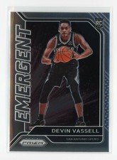 Devin Vassell 2020-21 Panini Prizm Emergent RC #19 Rookie San Antonio Spurs