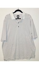 Footjoy Shirt Men s XL White Polo Golf Performance Footjoy
