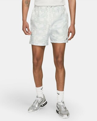 nike woven flow shorts grey