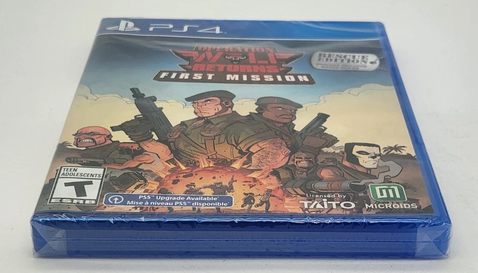 Operation Wolf Returns: First Mission - Sony PlayStation 4 PS4 - New Sealed US - Image 3 of 4