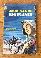 Big Planet by Jack Vance, Ace #G-661 (1957, Ace) Sci Fi Paperback