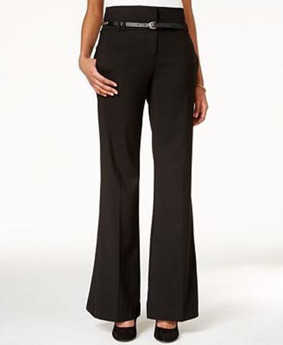 XOXO Juniors' Belted Wide-Leg Pants 7/8 - Main Image