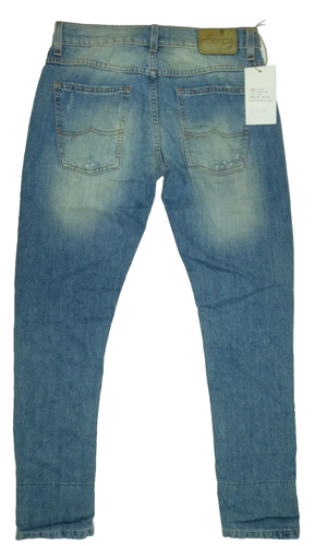 Poetica Distressed Blue Floral trim Jeans size 40 W30 L26 RRP £95 - Picture 7 of 7