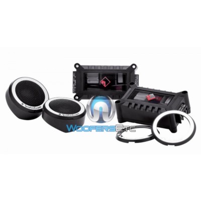 Rockford Fosgate T1T-S コンポーネントスピーカーセット ROCKFORD FOSGATE T1T-S POWER DOME TWEETERS & CROSSOVERS FREE 1-2