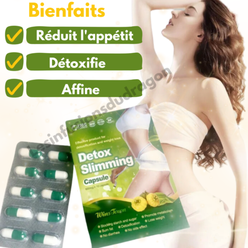 Detox Slimming capsule, appetite suppressant, weight loss, slimming EXPRESS 5 d - Picture 2 of 9