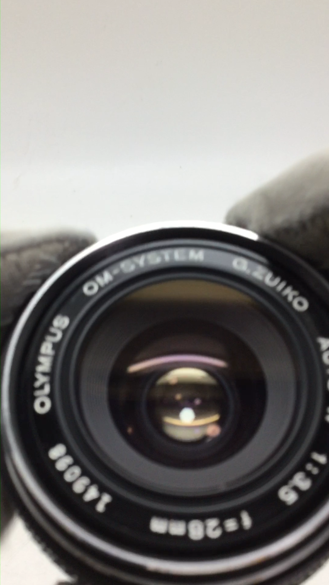 NEAR MINT 】 OLYMPUS G.ZUIKO AUTO-W 28mm F3.5 Wide Angle MF Lens