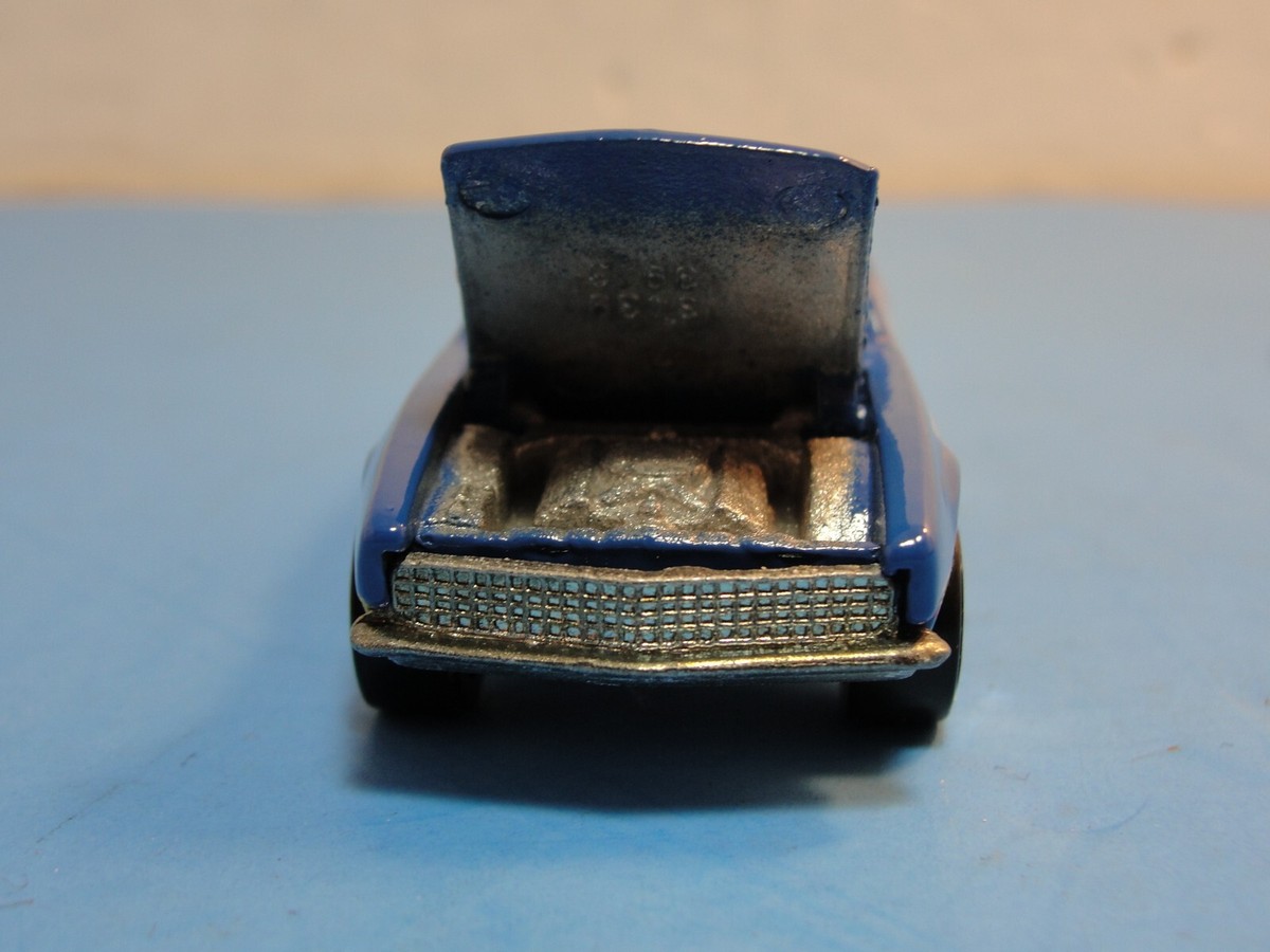 Vintage Mattel 1982 Hot Wheels 1967 Chevy Camaro BLUE With Flames