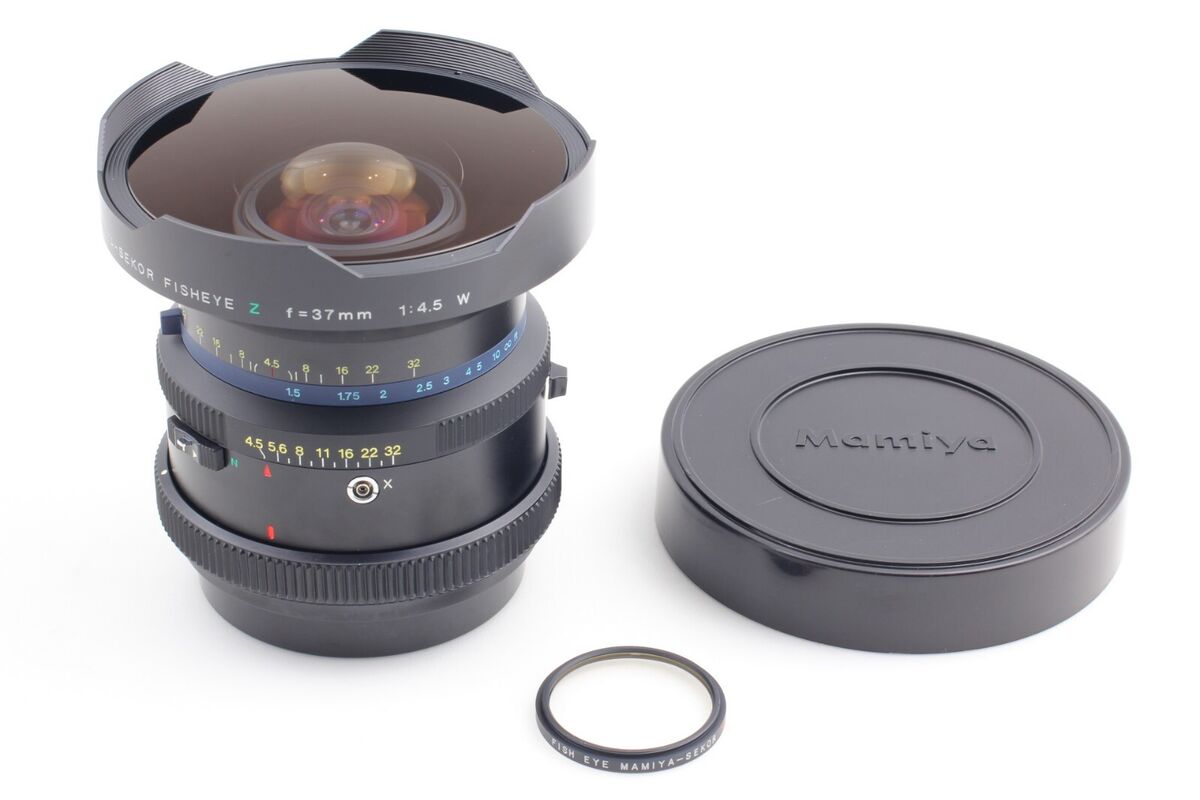 TOP MINT】 Mamiya Sekor Fisheye Z 37mm f/4.5 W Lens For RZ67 TOP MINT】 Mamiya Sekor Fisheye Z 37mm f/4.5 W Lens For RZ67
