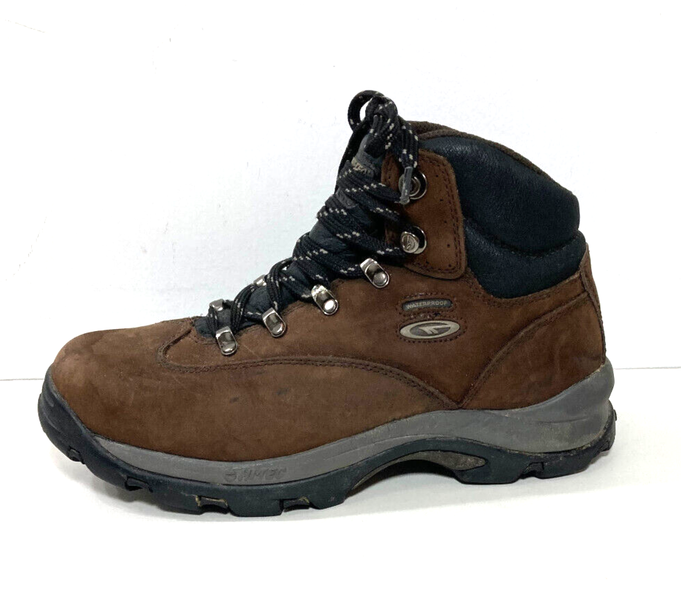 HI-TEC ALTITUDE IV BROWN NUBUCK HIKING BOOT, MODEL 41101, WOMEN'S