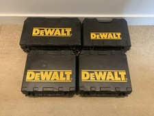 DeWalt Job-Lot Bundle Of 4 EMPTY CARRY CASES For Cordless and Corded Power Tools