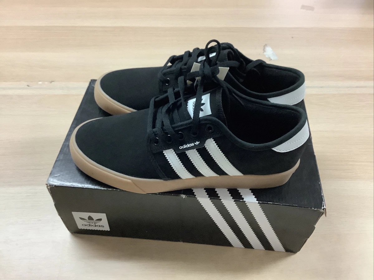 ADIDAS SEELEY J BLACK GUM EE6141 KIDS US SIZE 7 eBay