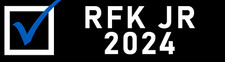 Robert F. Kennedy 2024 Sticker RFK Jr for President Bumper Sticker Elect Kennedy