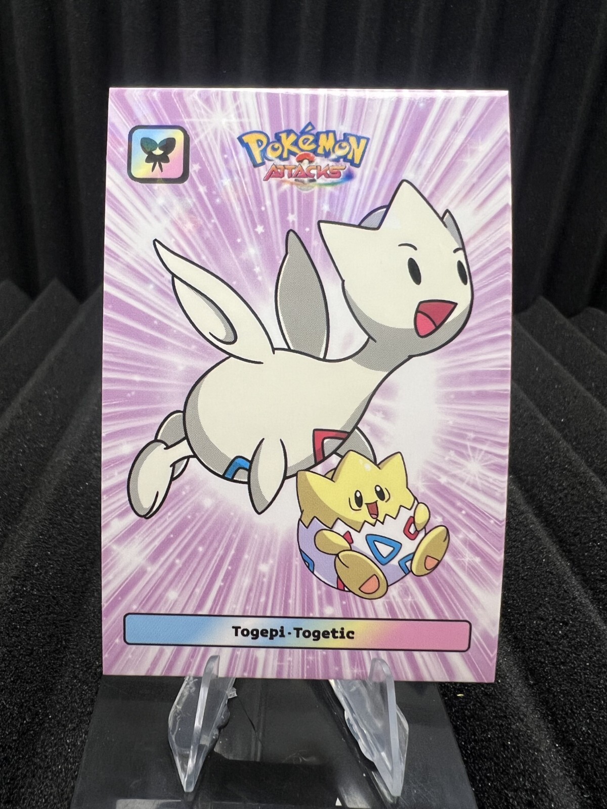 Togepi & Togetic - Attack Gen 2 Cracked Ice Holo - Pokemon NM