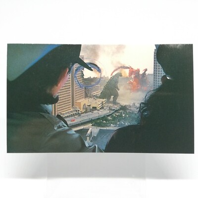 No.62 GodzillaVSDestroyer GOZILLA Card 100 Vol.3 TOHO EIGA 1995 MOVE Japan