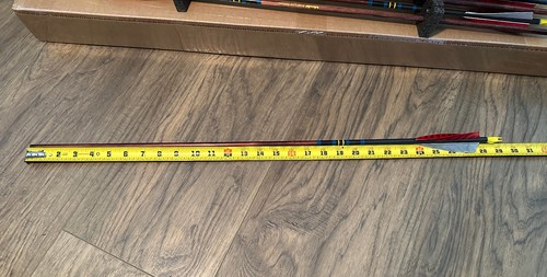 (12) Rose City Cedar 4S 28.5" HUNTER MOON 11/32" PAINTED & MATCHED 50-55# Arrows - Picture 10 of 15